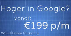 Website hoger in Google 000.nl